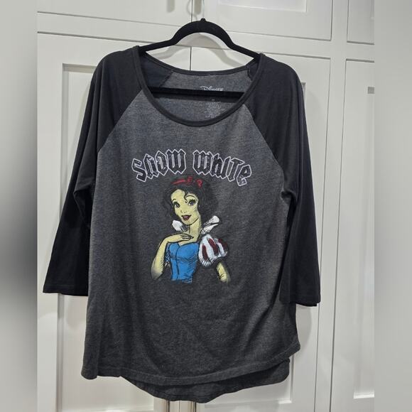 🌞Disney Snow White Graphic Raglan Tee - 2XL - Picture 1 of 4